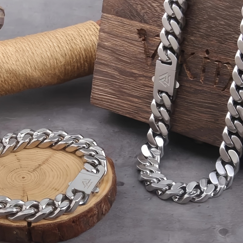 Cuban Link Chain 12Mm - 1 szt. ekskluzywnego łańcucha w stylu