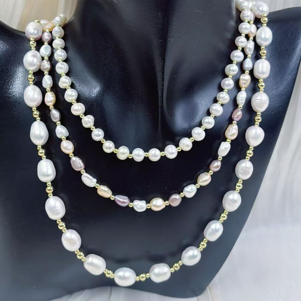 Pearl Choker Necklace Vintage - Prezent dla mamy: biżuteria w kolorze