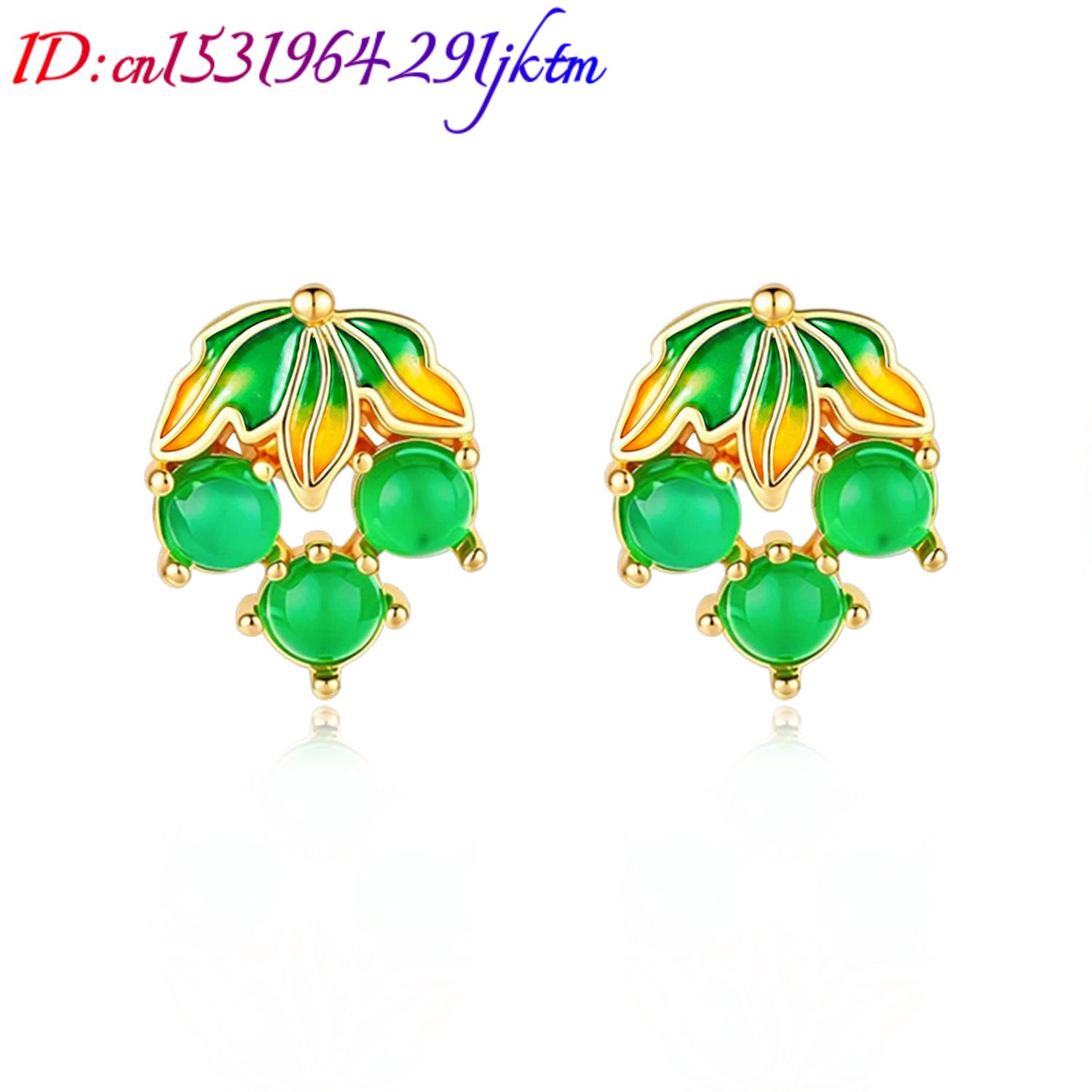 Kolczyki w kształcie winogron  – Earrings recenzja i cena