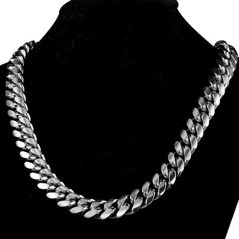 316L ze stali nierdzewnej Miam – Cuban Link Chain 12Mm recenzja i cena