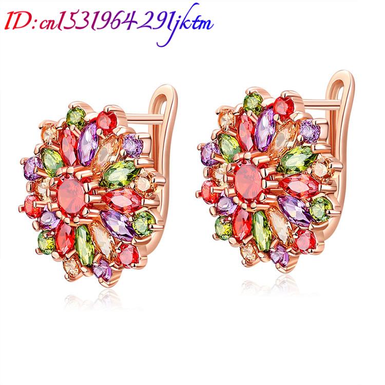 Naturalne kryształowe kolczyki – Earrings recenzja i cena