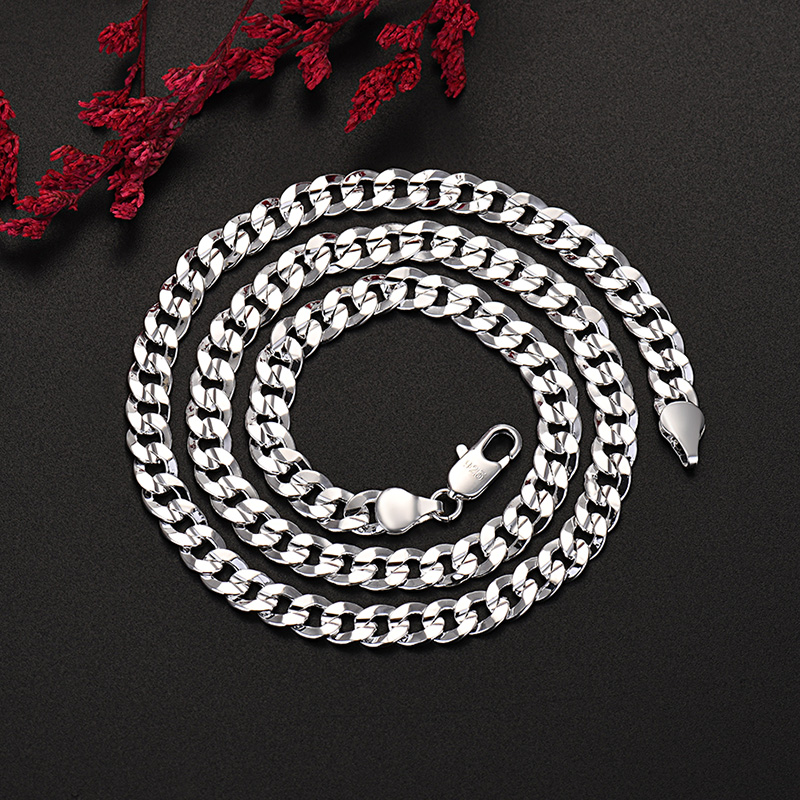 Gorący 925 sterling Silver uro – Cuban Link Chain 12Mm recenzja i cena
